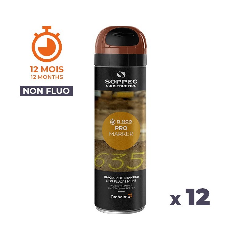 Bombe de Peinture Chantier PROMARKER - SOPPEC | Technima