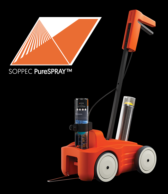 Applicateur Ruban Adhésif de Marquage, SOPPEC PureSPRAY™