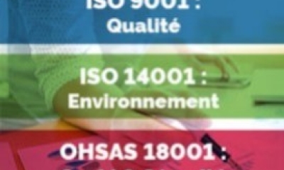 SOPPEC et la triple certification : ISO 9001 - ISO 14001 - OHSAS 18001