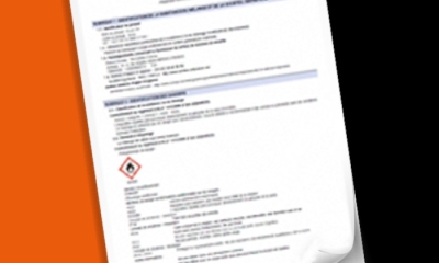 Information and SDS (Safety Data Sheet) for Construction Marketing Paint